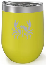 Load image into Gallery viewer, CRABBS - 12oz Wine Tumbler
